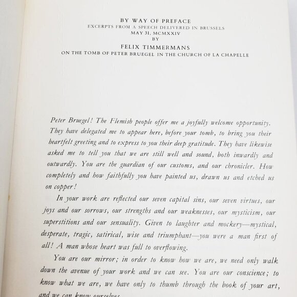 Pieter Bruegel by Bob Claessens, Jeanne Rousseau Vintage 1984 Hardcover Art Book - Picture 10 of 11